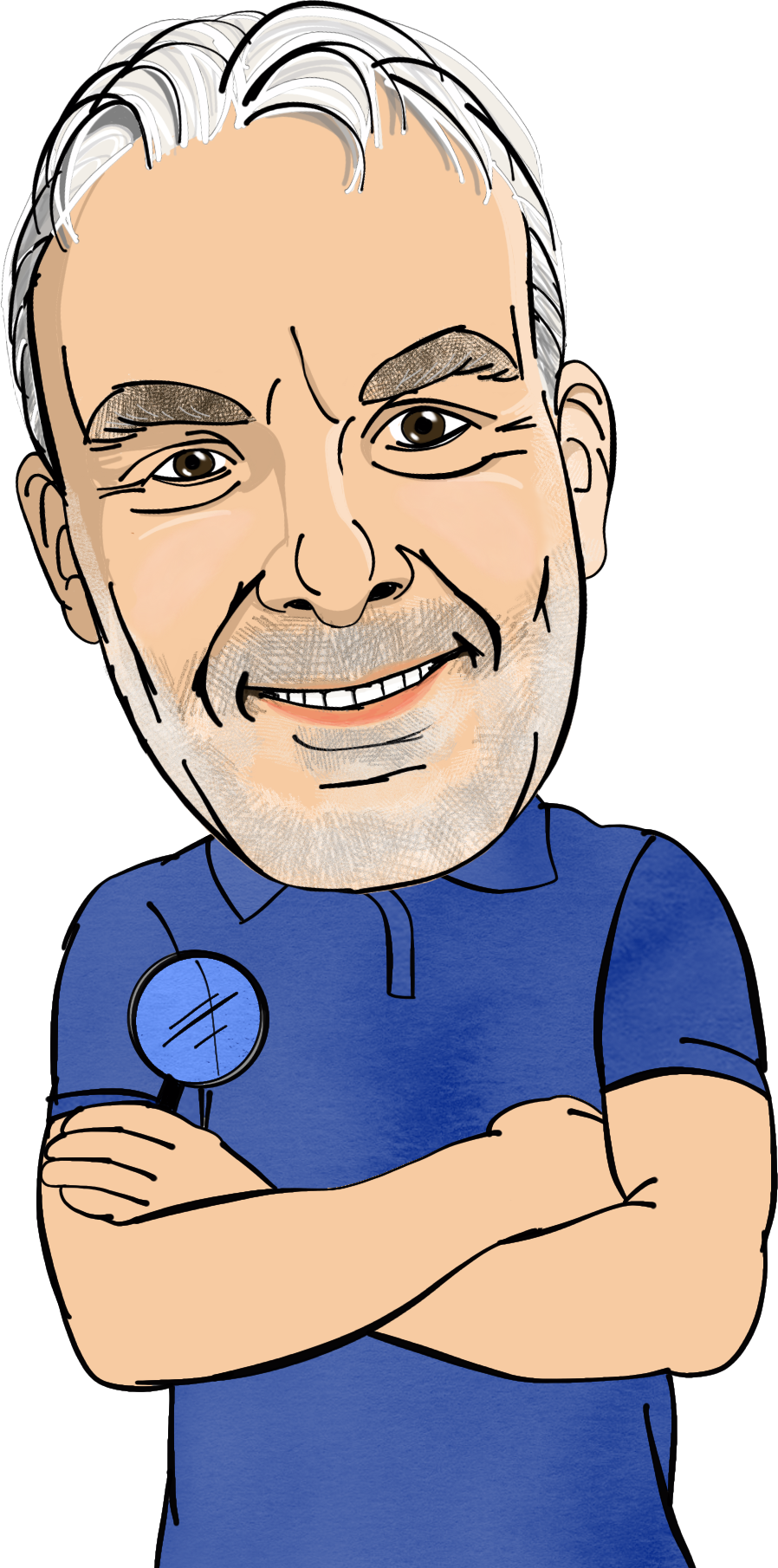 Cartoon drawn by Damian Synadinos